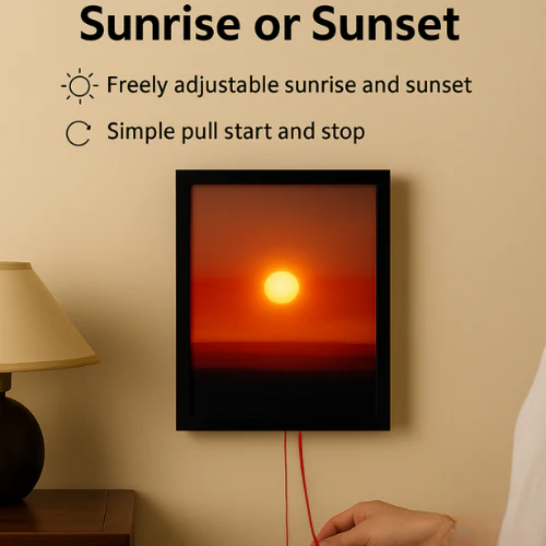Kinetic Sunrise & Sunset Wall Lamp